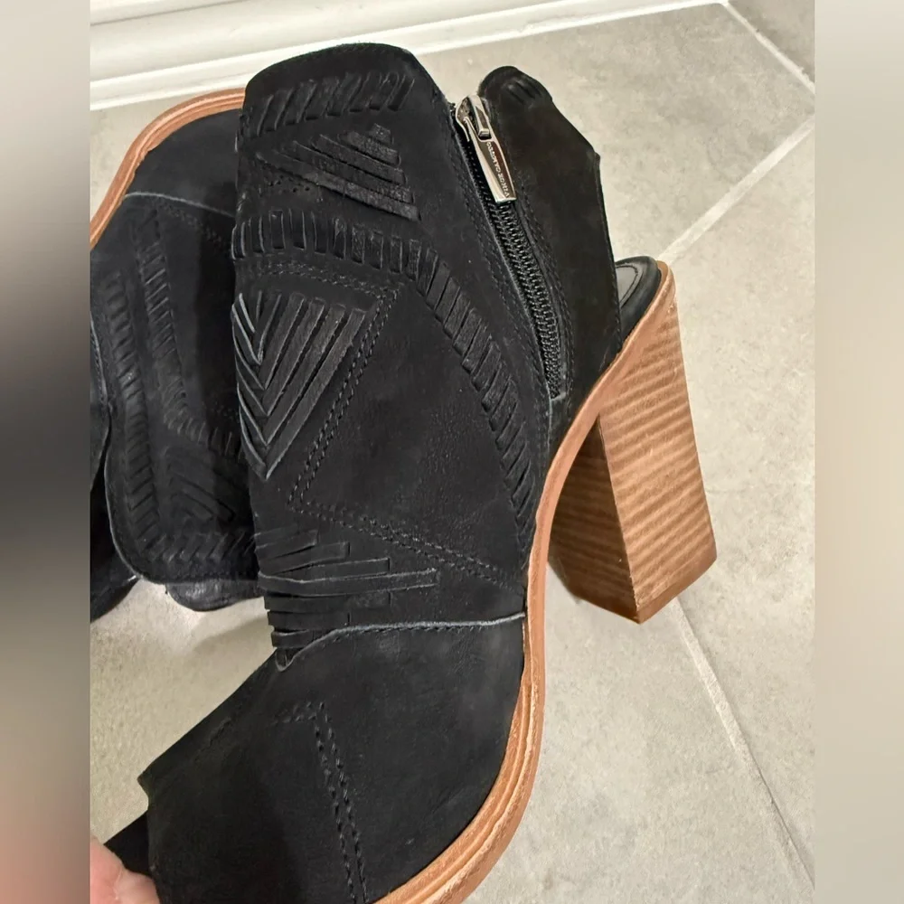 Vince Camuto black Katrina suede bootie - Picture 8 of 13
